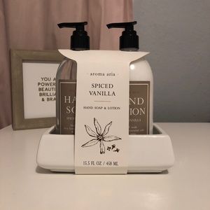 Aroma Aria | Luxury Hand Soap & Lotion Set